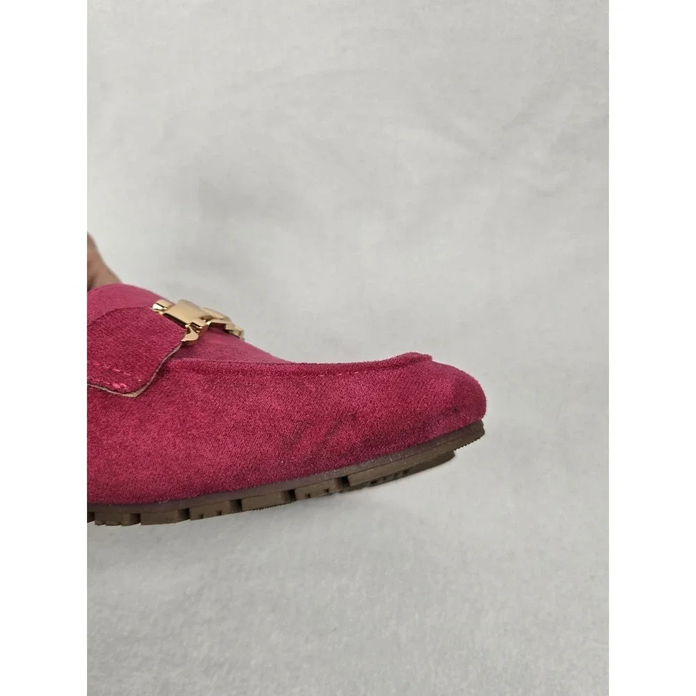 Verdasco Women's‎ Loafer Flat Shoes Faux Suede Size 8.5